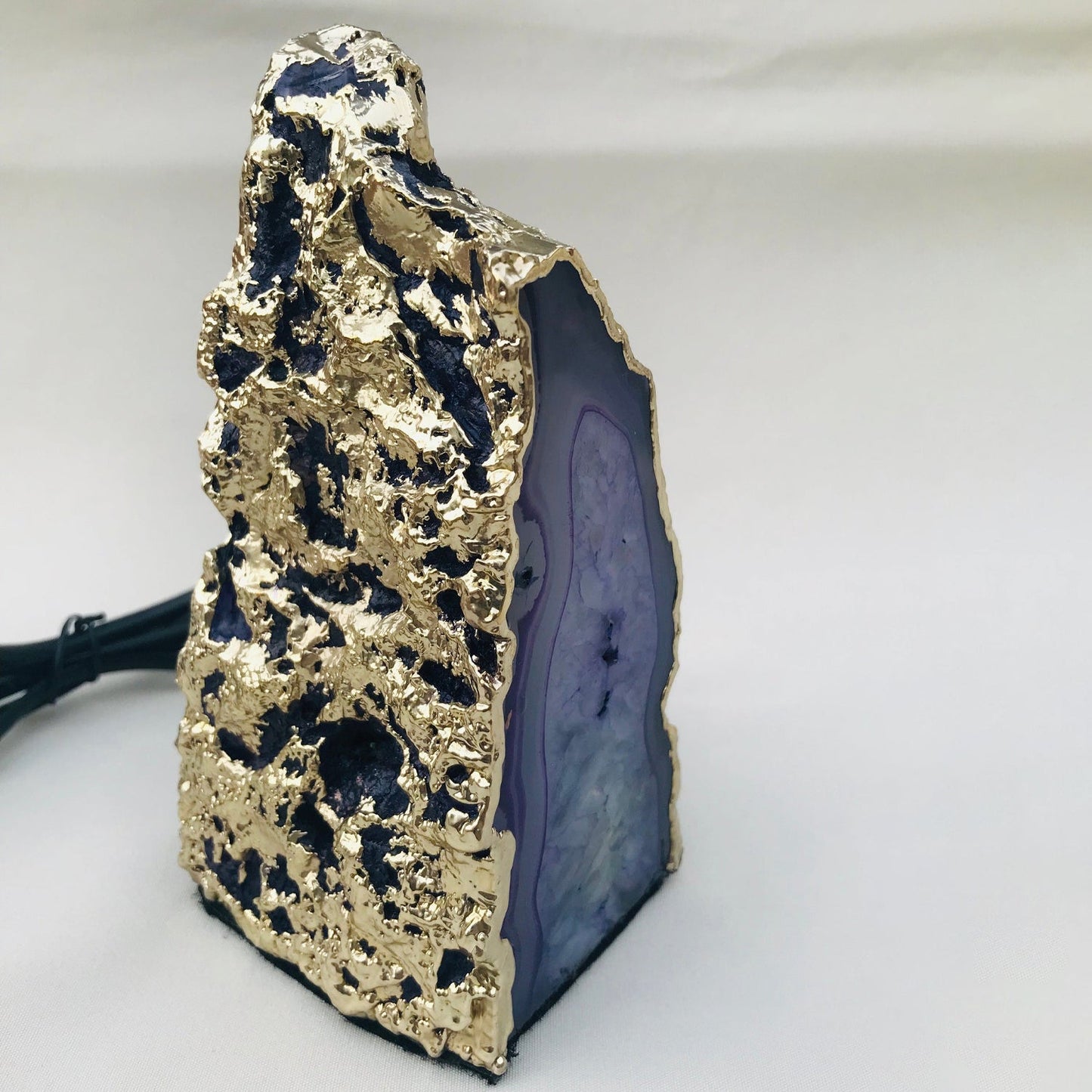 Blue Agate | Gemstone Lamp