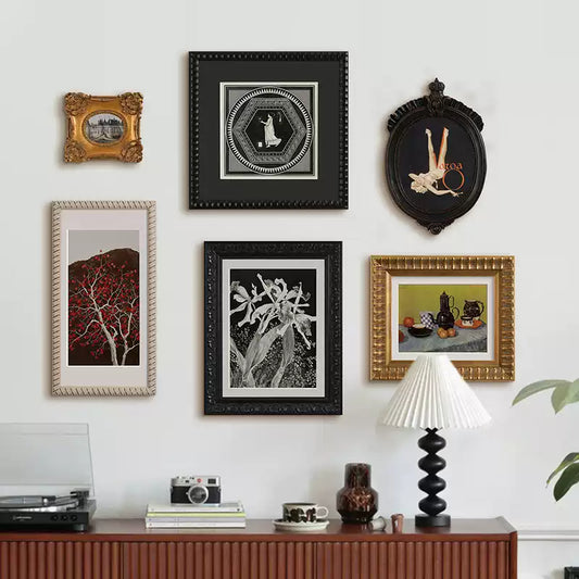 6-Piece Retro Art Prints-0