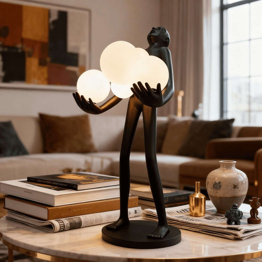 Druvalo Sculpture Table Lamp