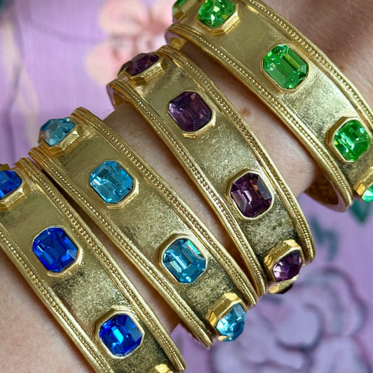 Eliza Bangle | Vintage Crystals