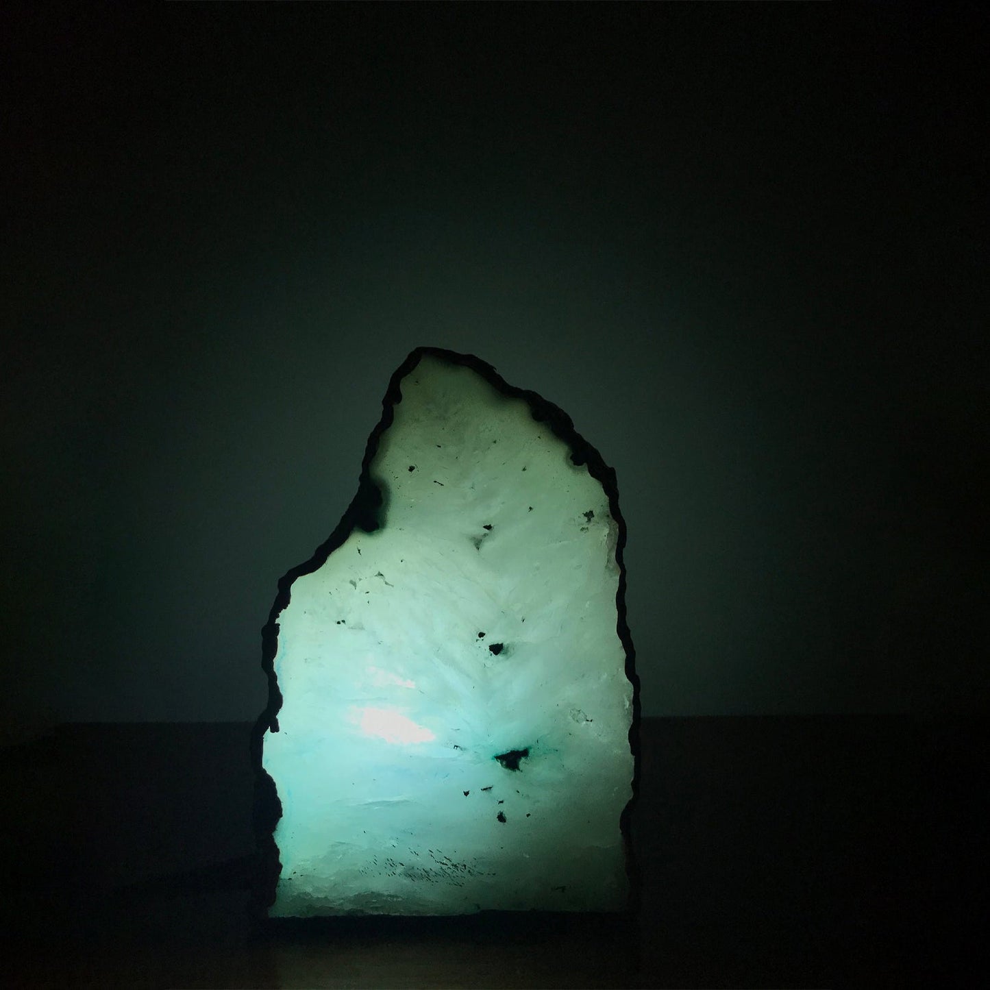Aqua Agate | Gemstone Lamp