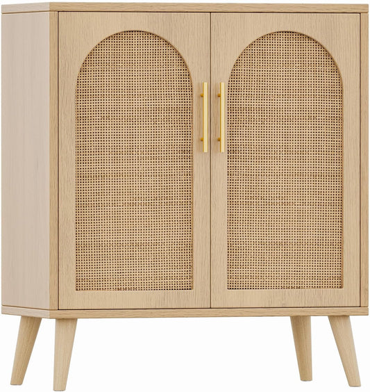 Natural Rattan Storage Sideboard