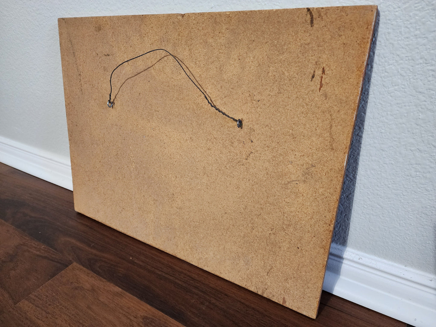 Antique Africa Map on Wood