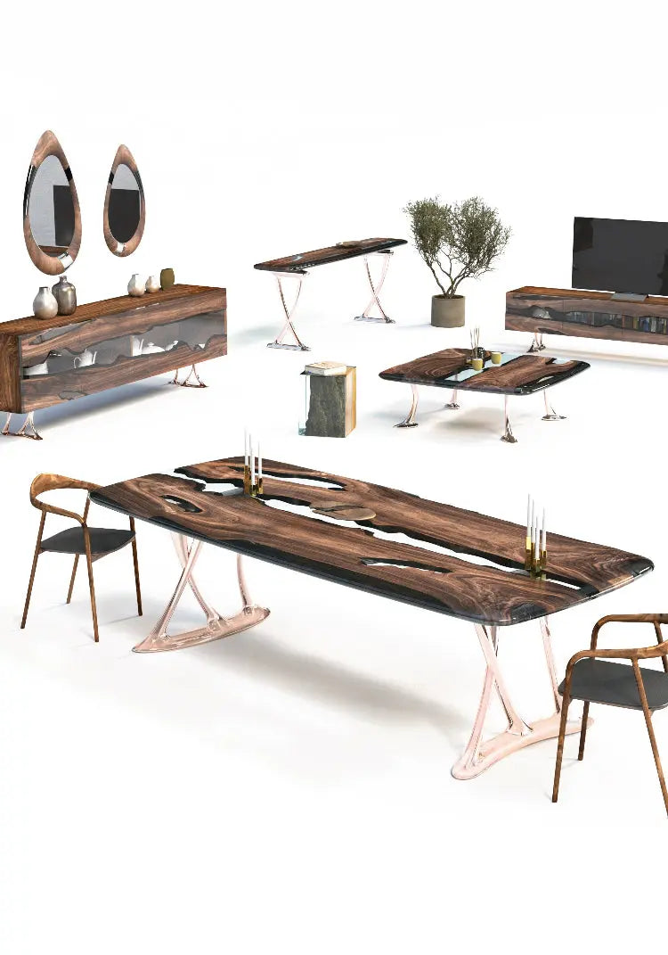 Resin Credenza-Sideboard-Buffet