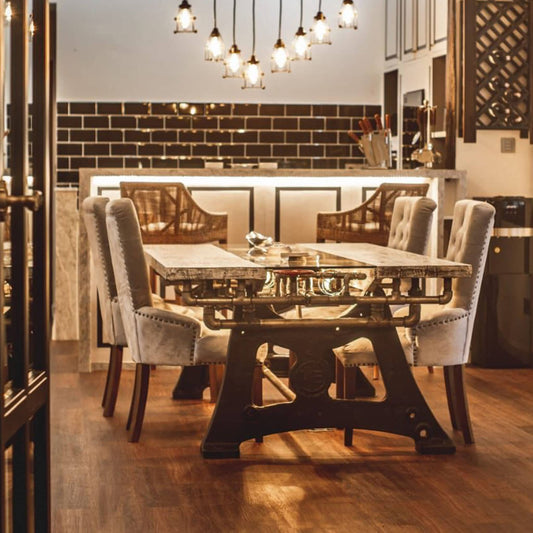 Unique Handmade Steam Punk Dining Table