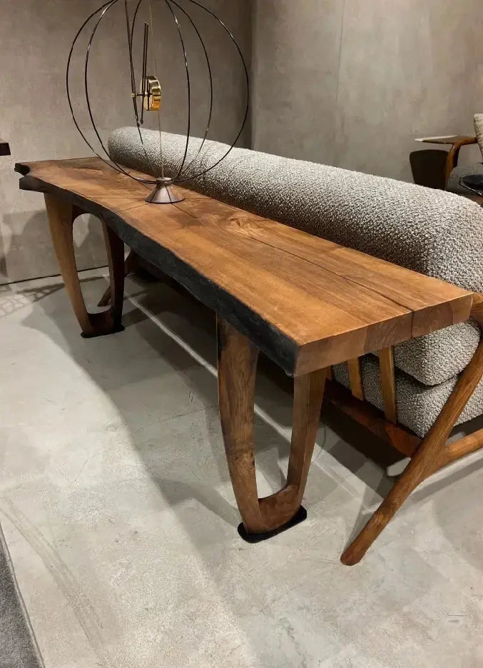 Rustic Console | Sofa Table | Walnut