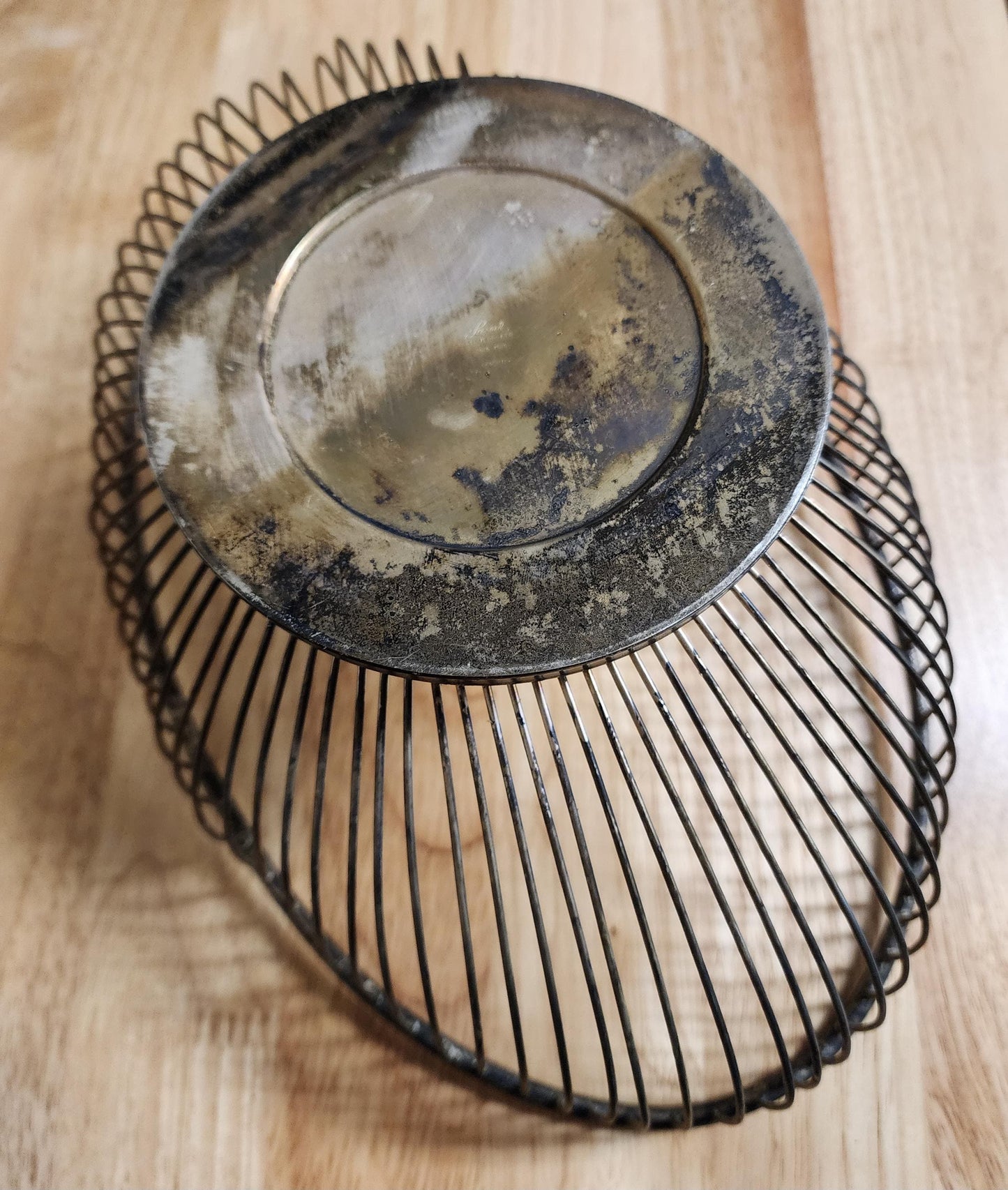 Vintage Silverplated Decorative Oval Bowl