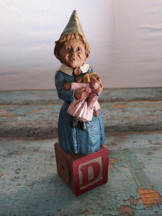(D) Tom Clark Alphabet Letter Block Gnome
