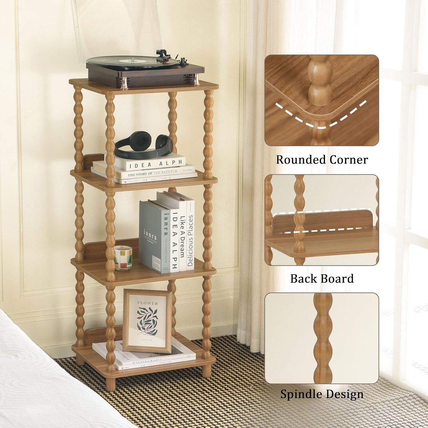 Four Tier Bookcase