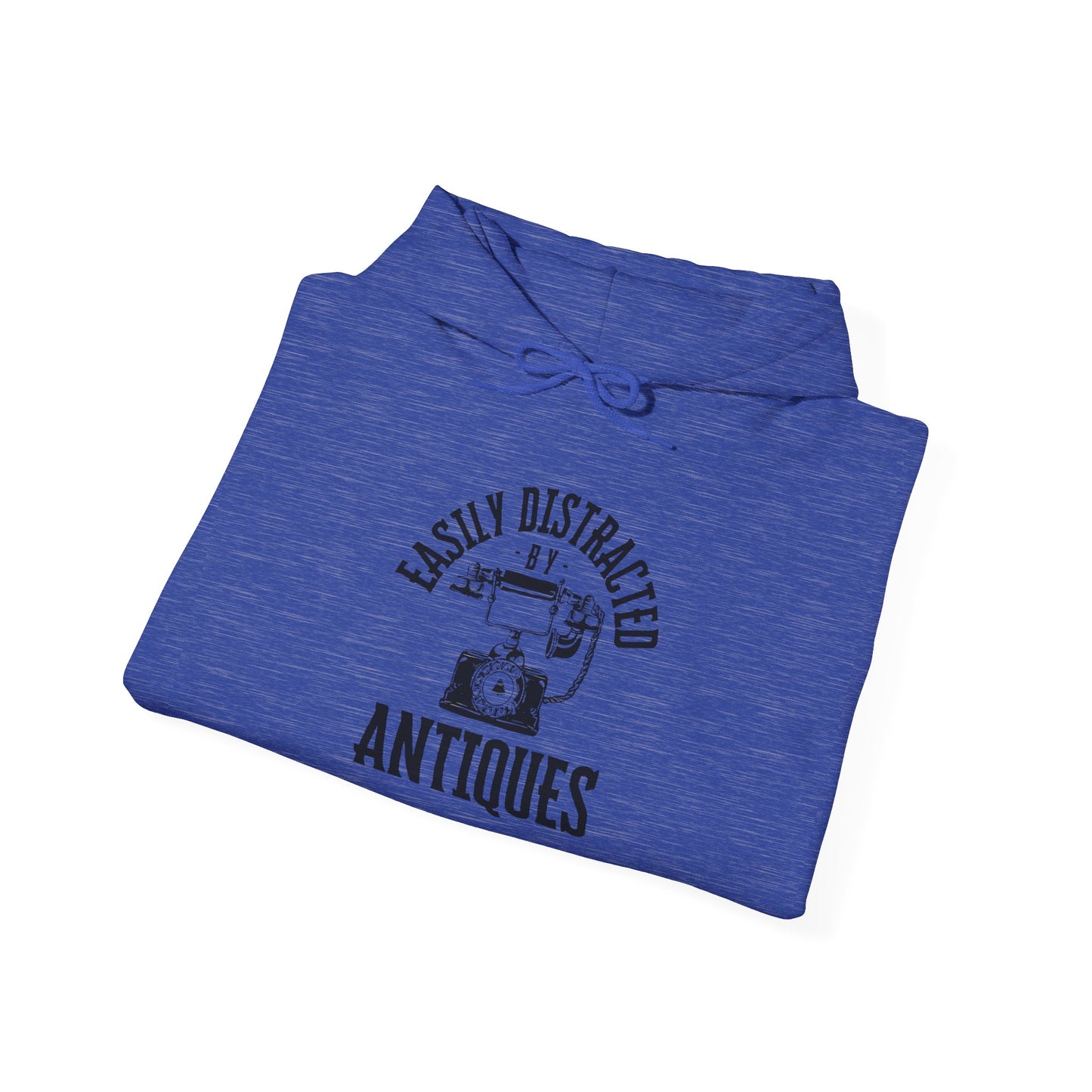 Easily Distracted by Antiques Hooded Sweatshirt