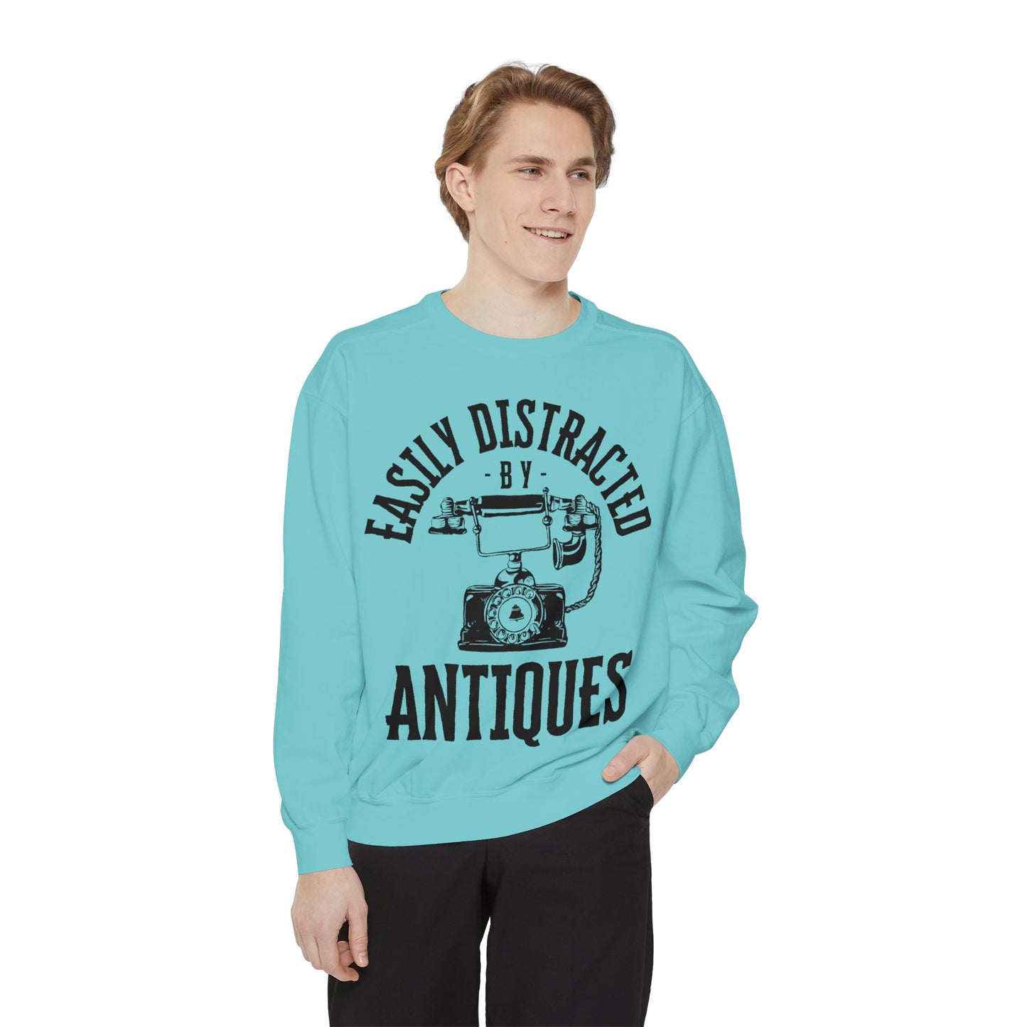 Easily Distracted By Antiques Sweatshirt