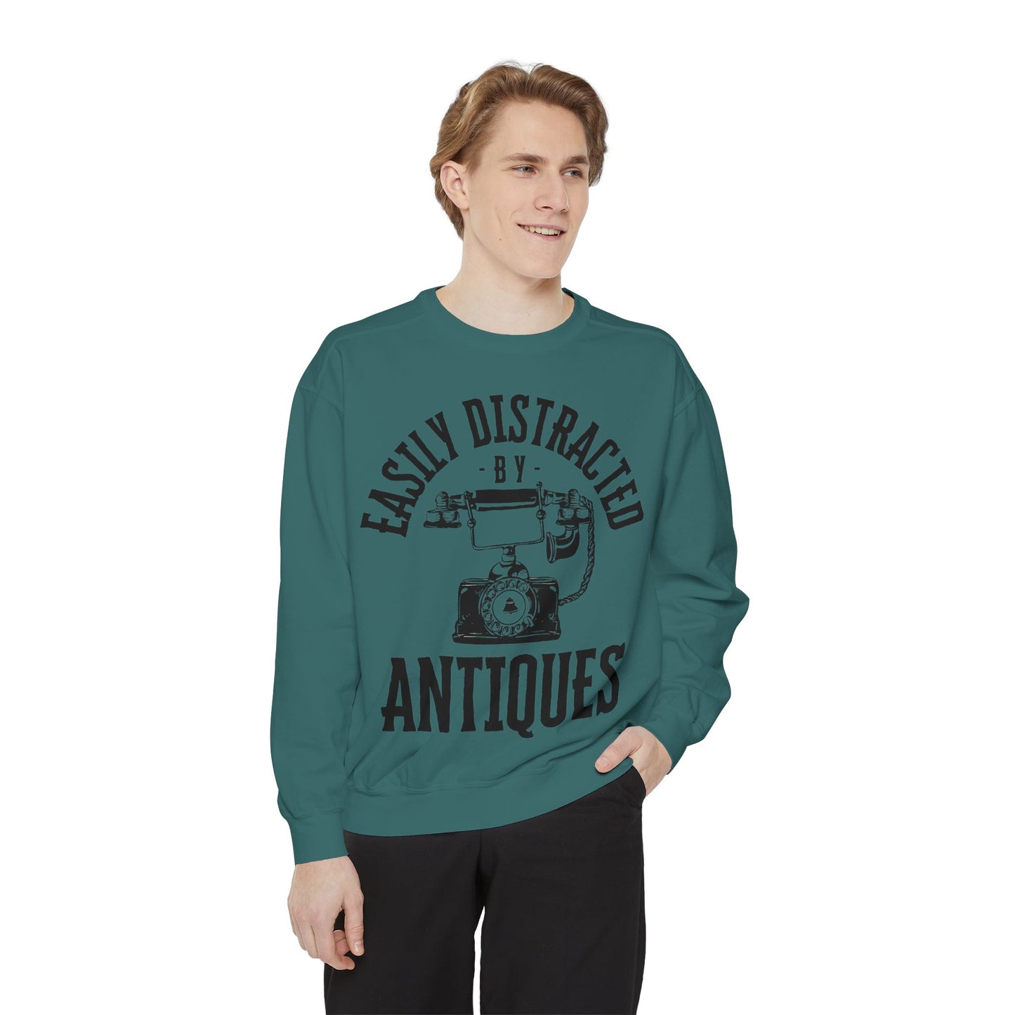 Easily Distracted By Antiques Sweatshirt