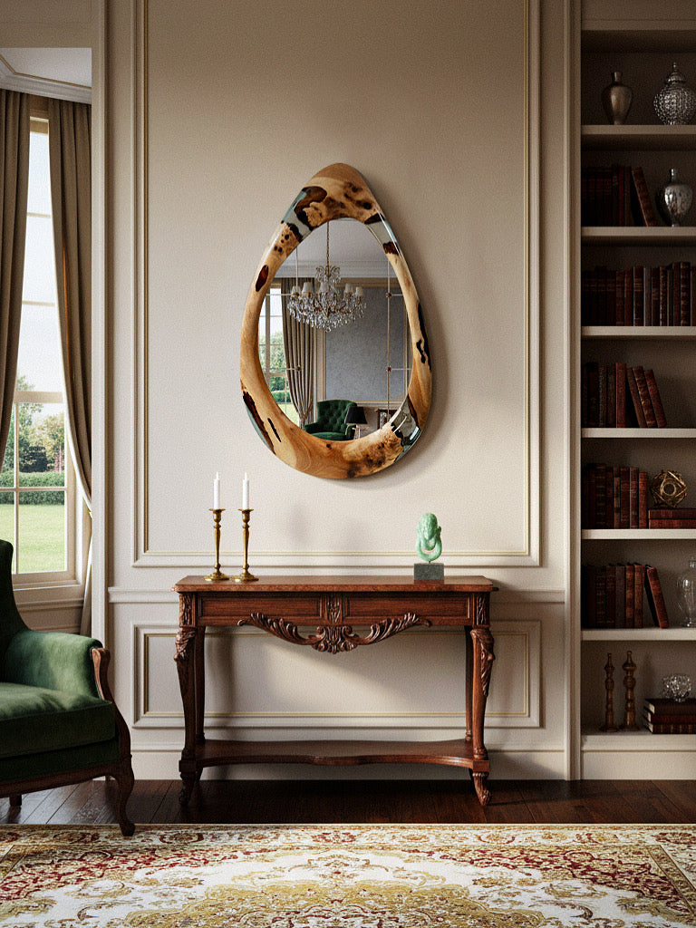 Epoxy-Resin & Walnut | Unique Mirrors