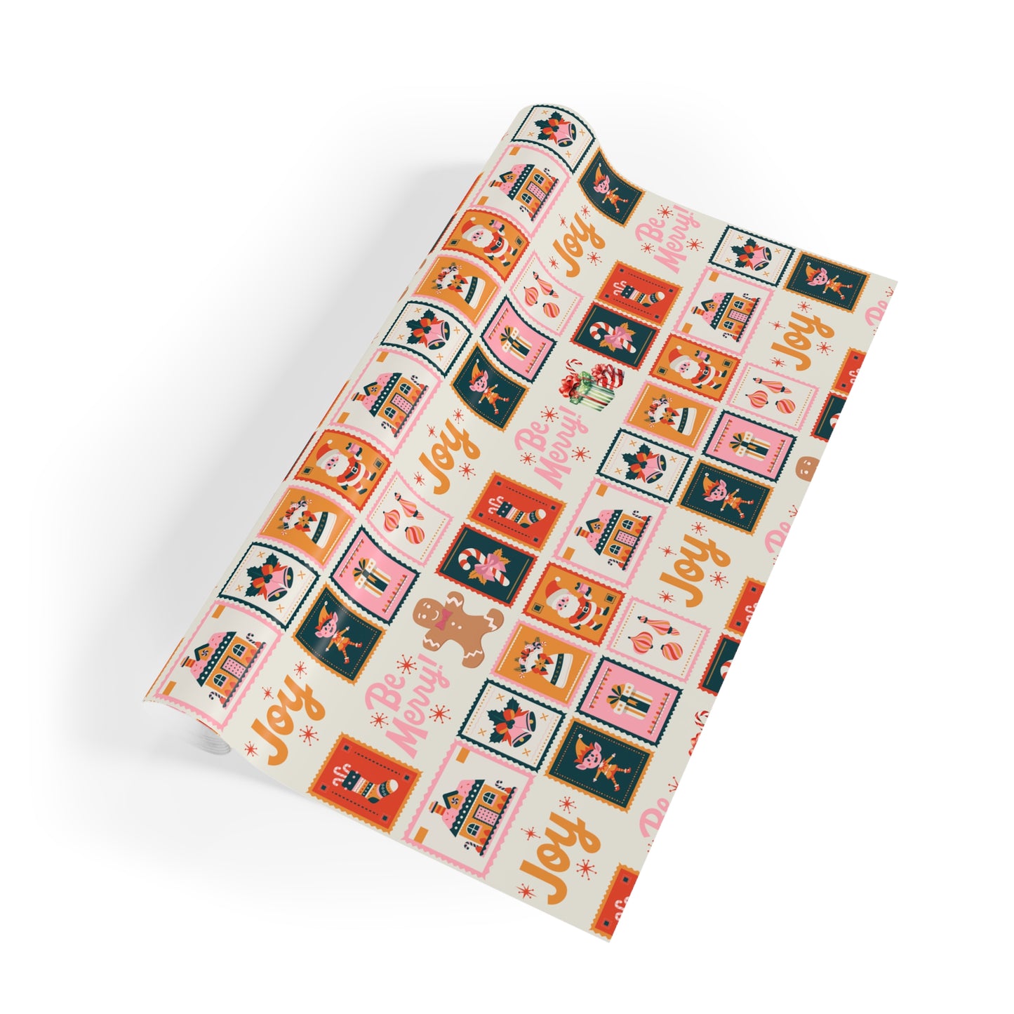 Retro Holidays Gift Wrapping Paper