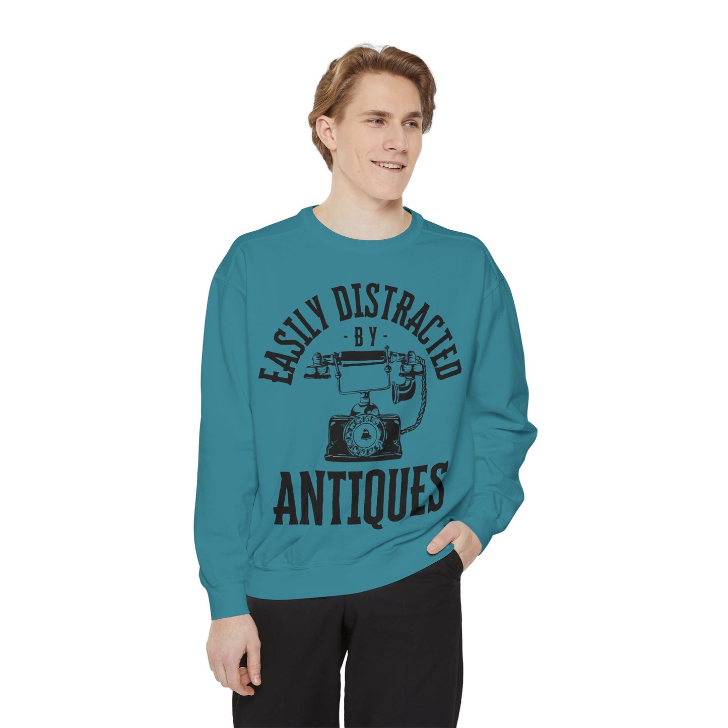 Easily Distracted By Antiques Sweatshirt