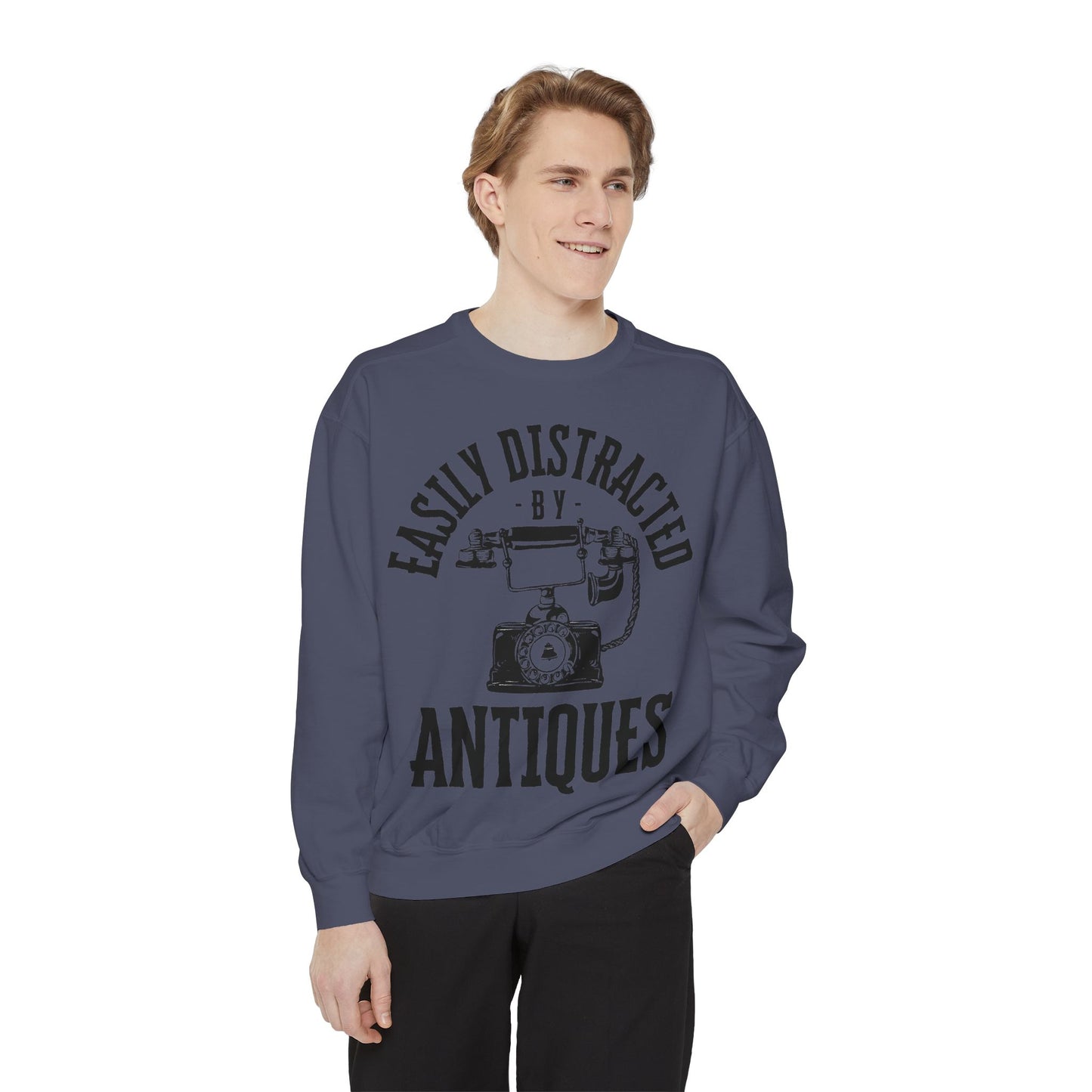 Easily Distracted By Antiques Sweatshirt
