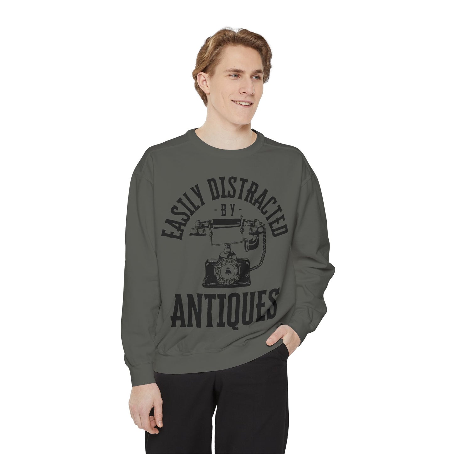Easily Distracted By Antiques Sweatshirt