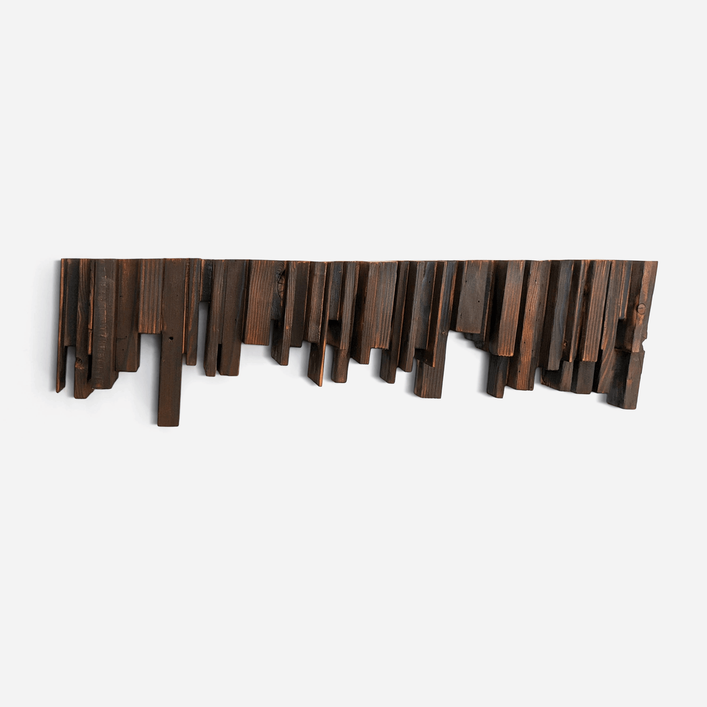 Artisan Crafted Wood Wall Sculpture - Organised Chaos Design-2