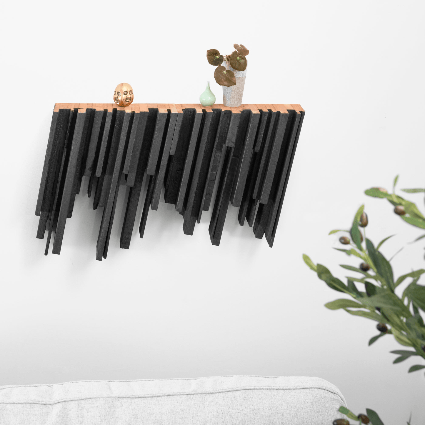 Skyline Recycled Wood Shelf-0