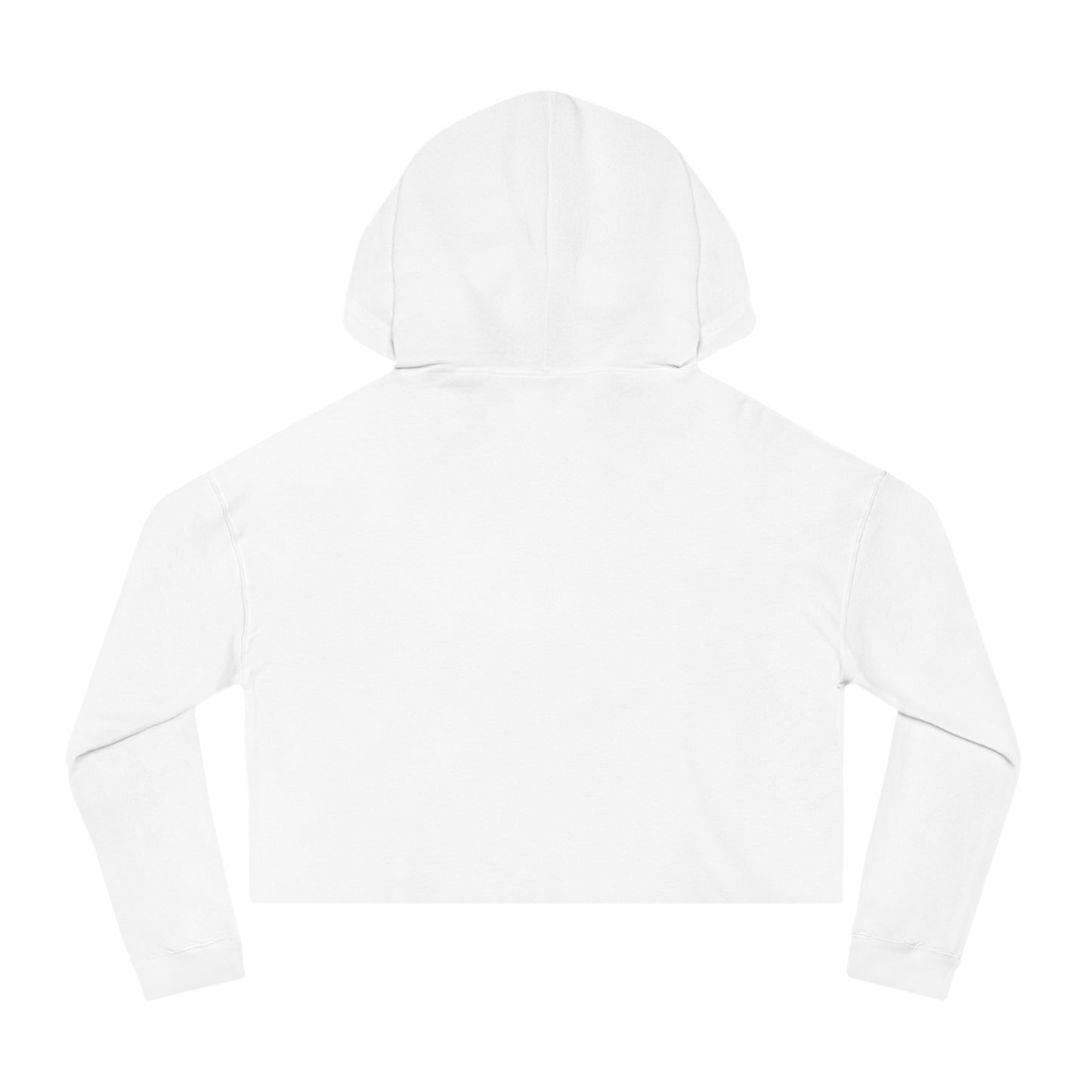 Easily Distracted by Antiques Cropped Hooded Sweatshirt