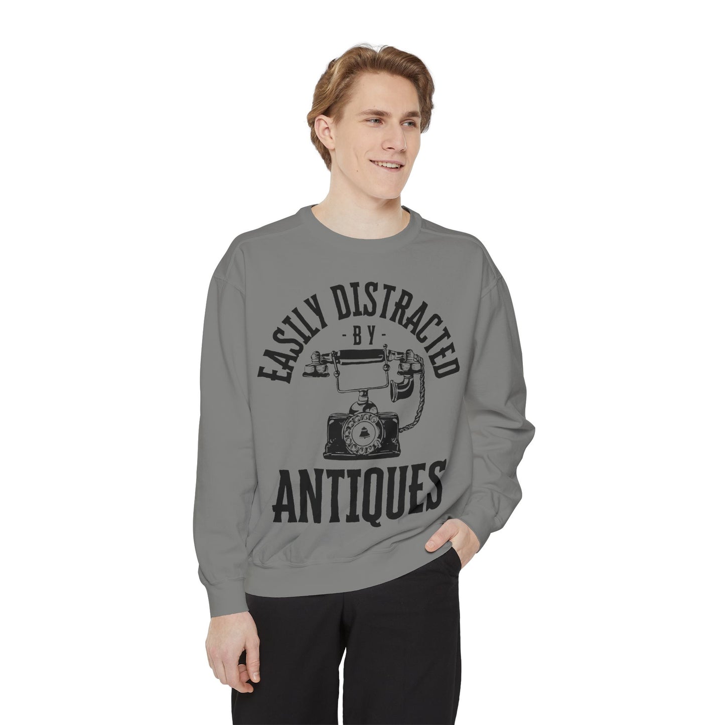 Easily Distracted By Antiques Sweatshirt