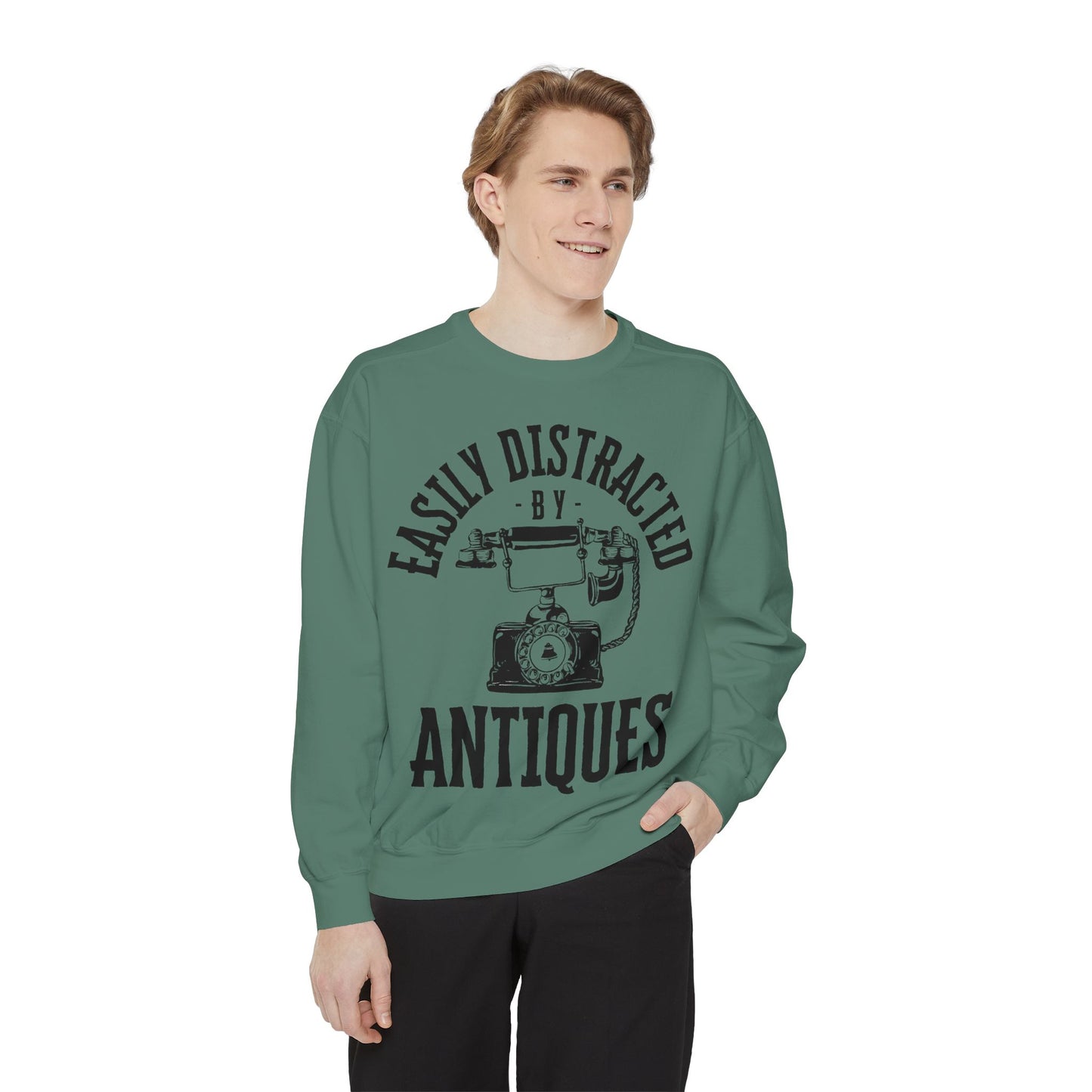 Easily Distracted By Antiques Sweatshirt