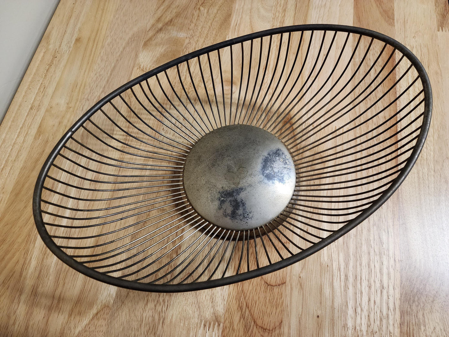 Vintage Silverplated Decorative Oval Bowl