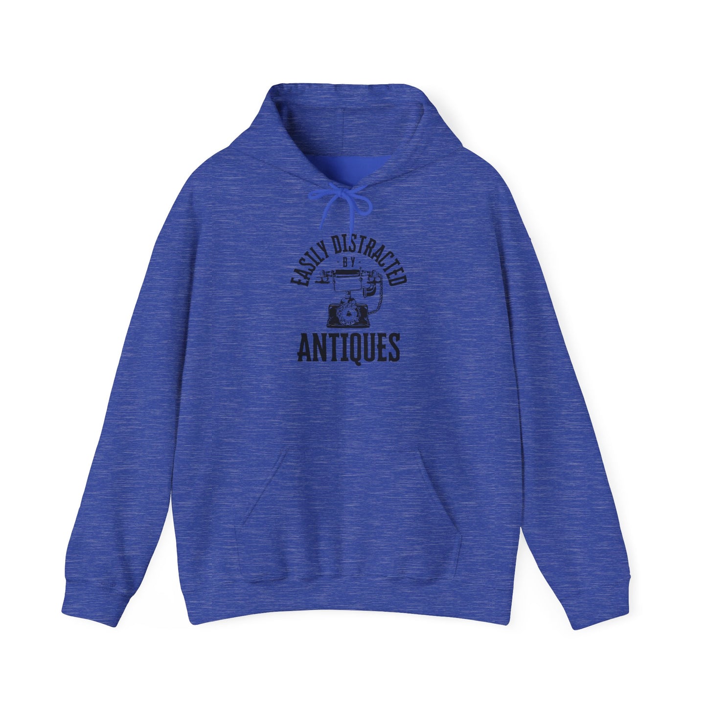 Easily Distracted by Antiques Hooded Sweatshirt