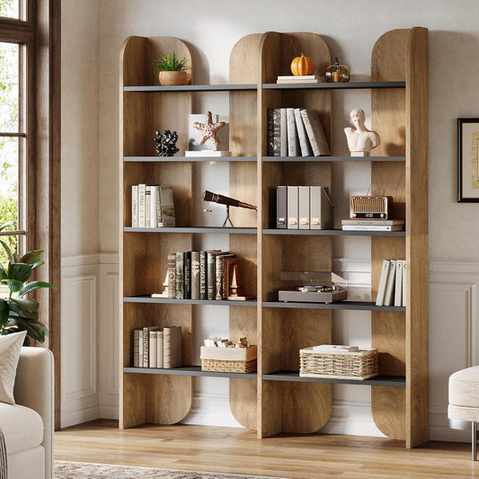 Farmhouse Bookshelf | Double Wide