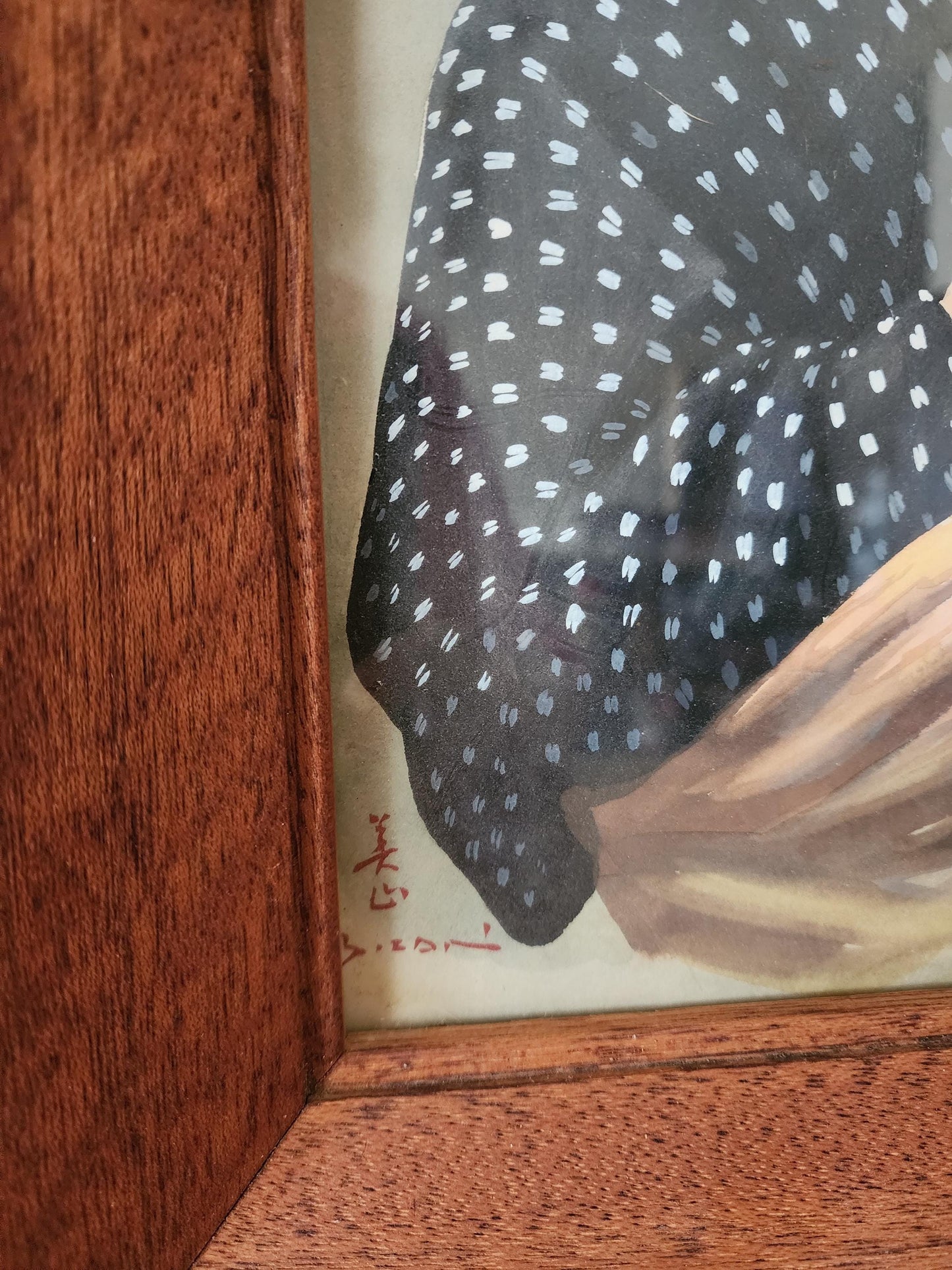 Elderly Japanese Woman Drinking Tea Portrait