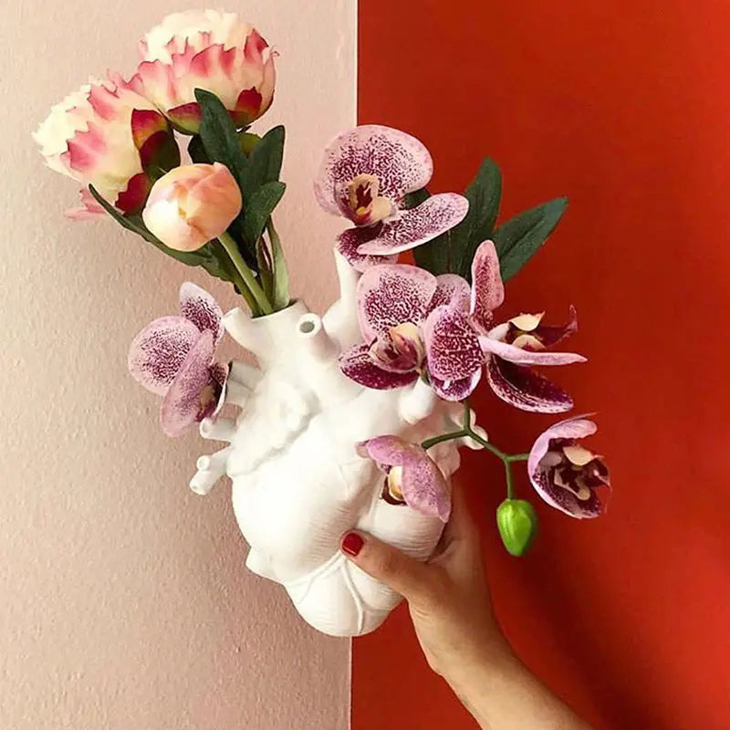 Unique Human Heart Shaped Vase