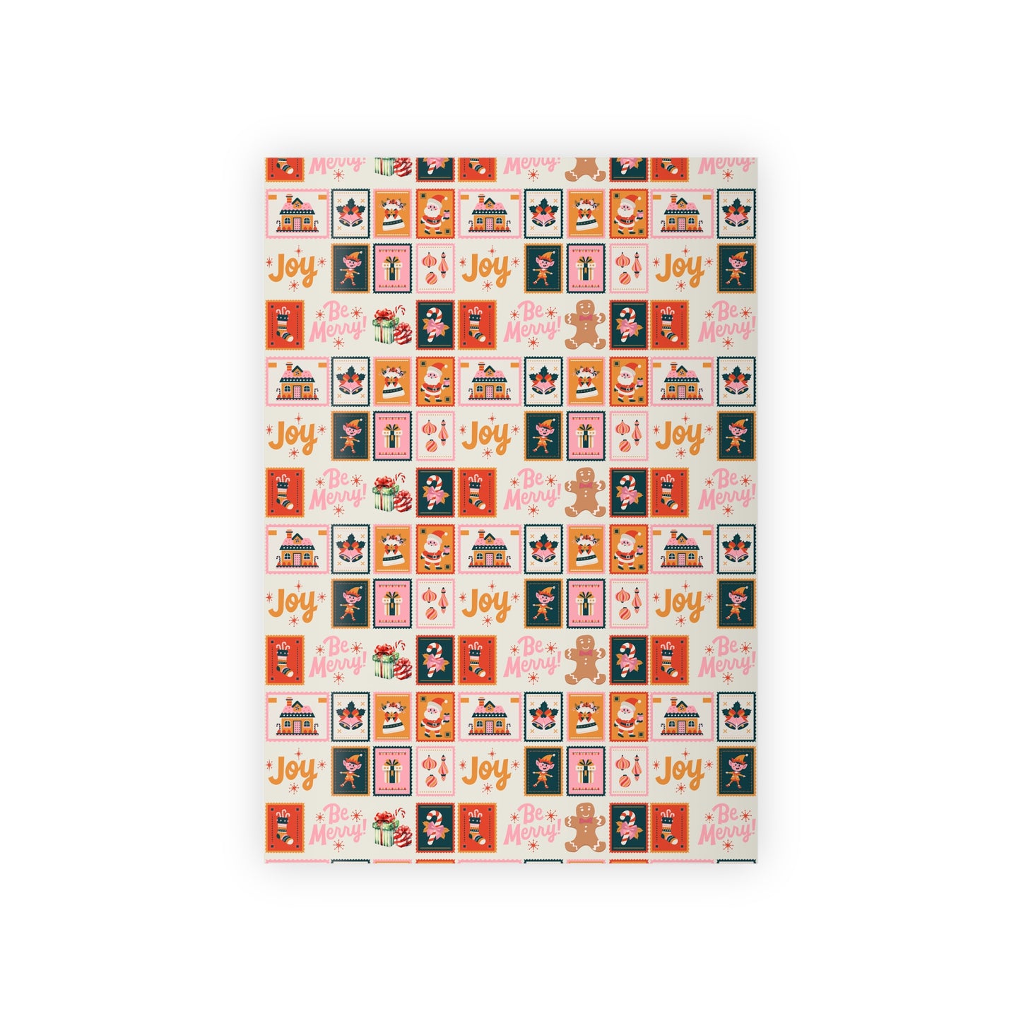 Retro Holidays Gift Wrapping Paper