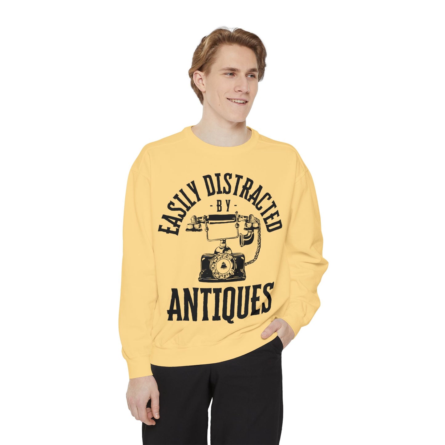 Easily Distracted By Antiques Sweatshirt