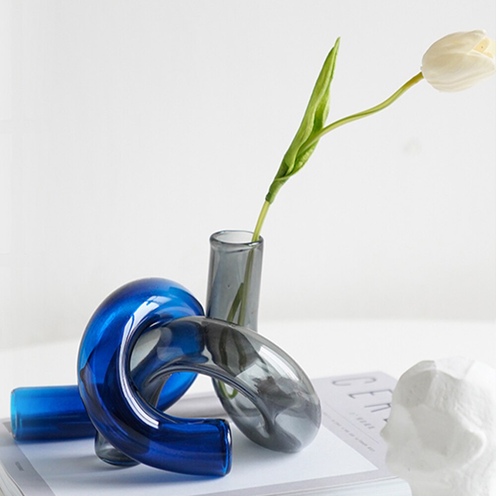 Glass Decoration Flower Vase-4