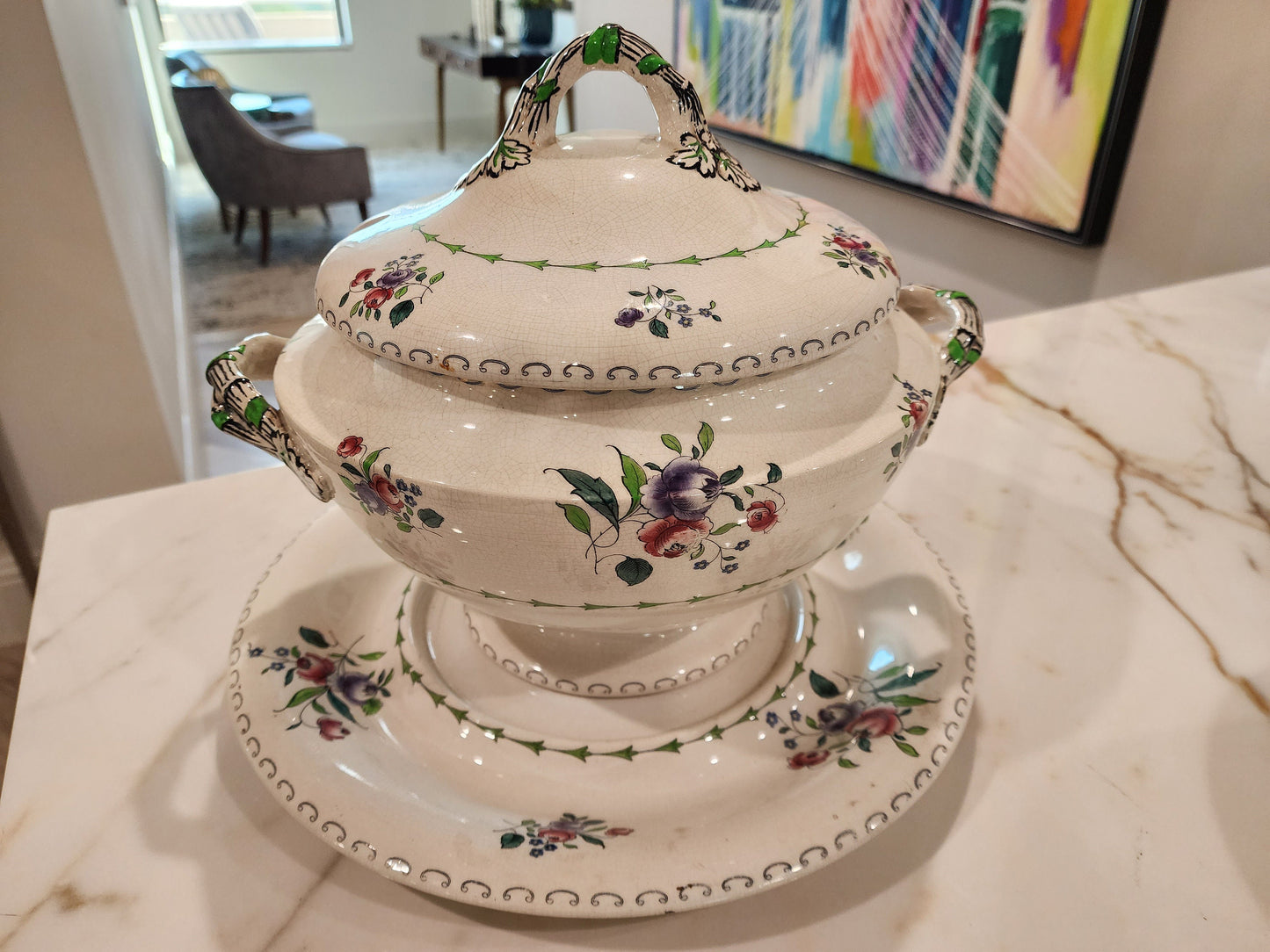 Vintage Copeland Late Spode Soup Tureen