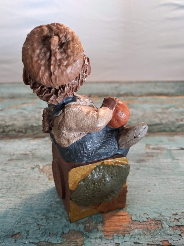(O) Tom Clark Alphabet Letter Block Gnomes