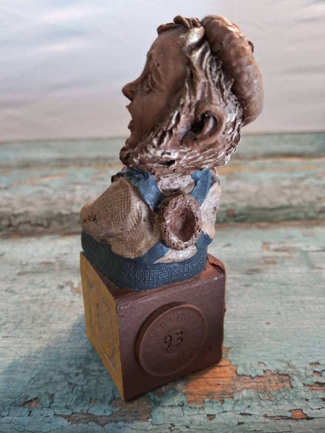 (O) Tom Clark Alphabet Letter Block Gnomes