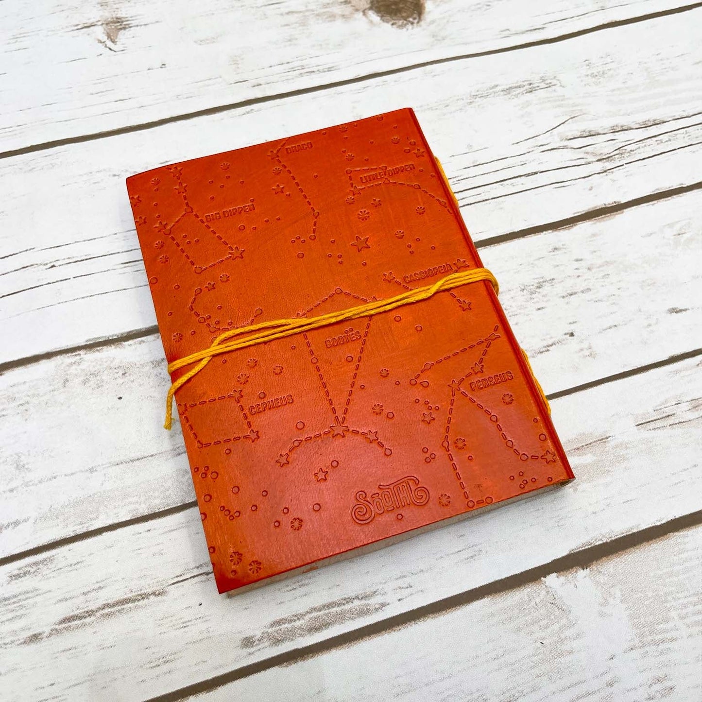 Handmade Leather Journal | Lined Pages