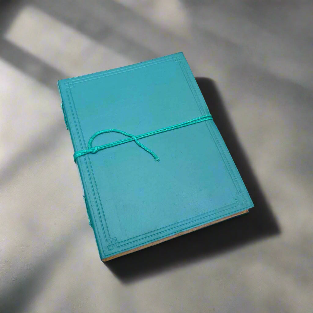 Handmade Leather Journal | Lined Pages