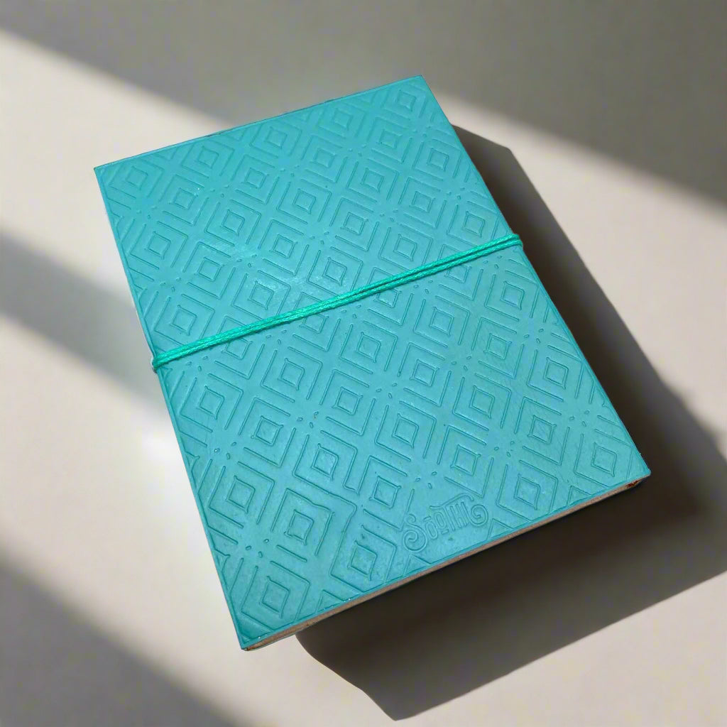 Handmade Leather Journal | Lined Pages