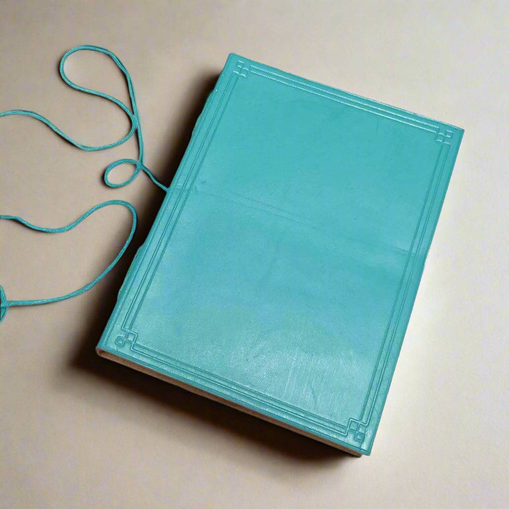 Handmade Leather Journal | Lined Pages