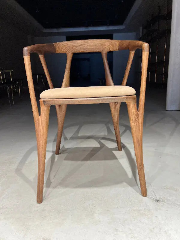 Luxury Premium Solid Walnut Chair | Italian Style