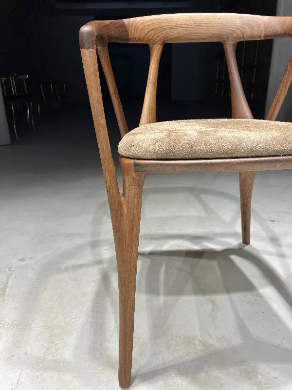 Luxury Premium Solid Walnut Chair | Italian Style