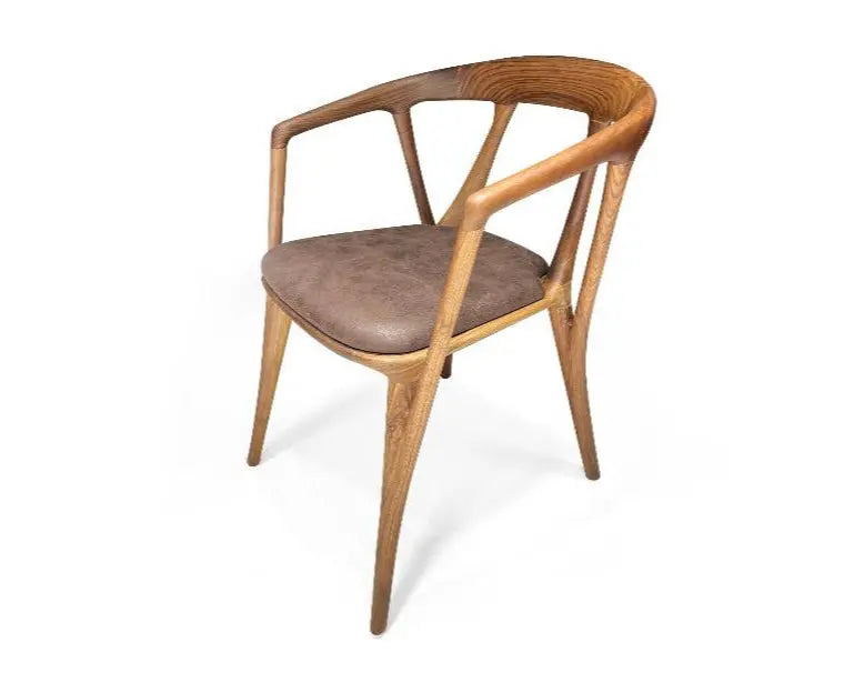 Luxury Premium Solid Walnut Chair | Italian Style