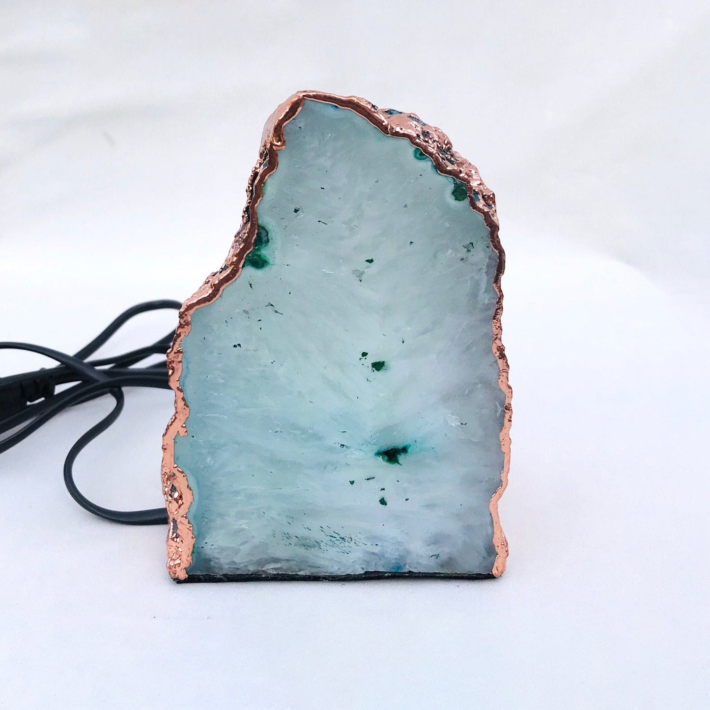 Aqua Agate | Gemstone Lamp