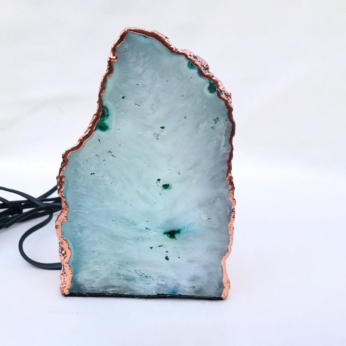 Aqua Agate | Gemstone Lamp