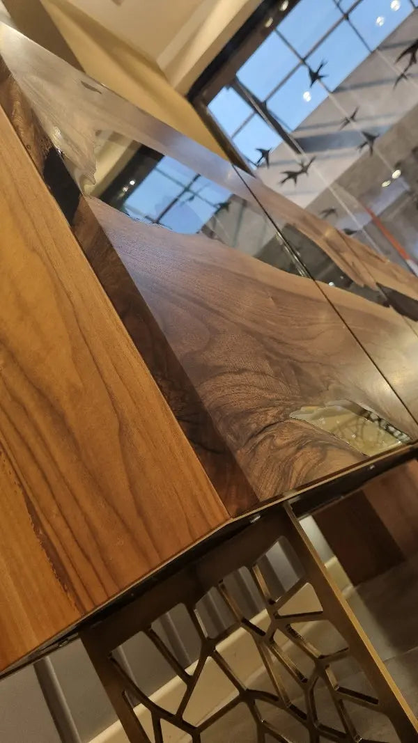 Wood & Resin Dining Room Buffet | Sideboard Table