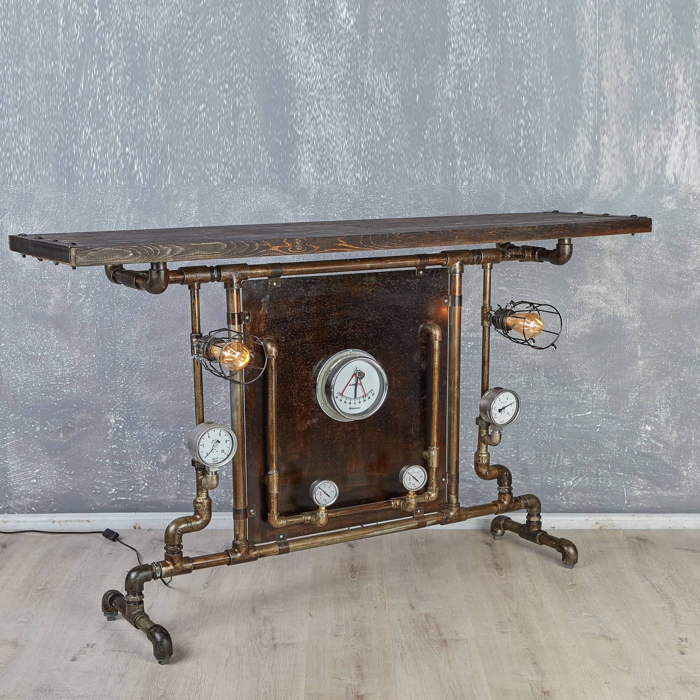 Steampunk Table Lamp-0