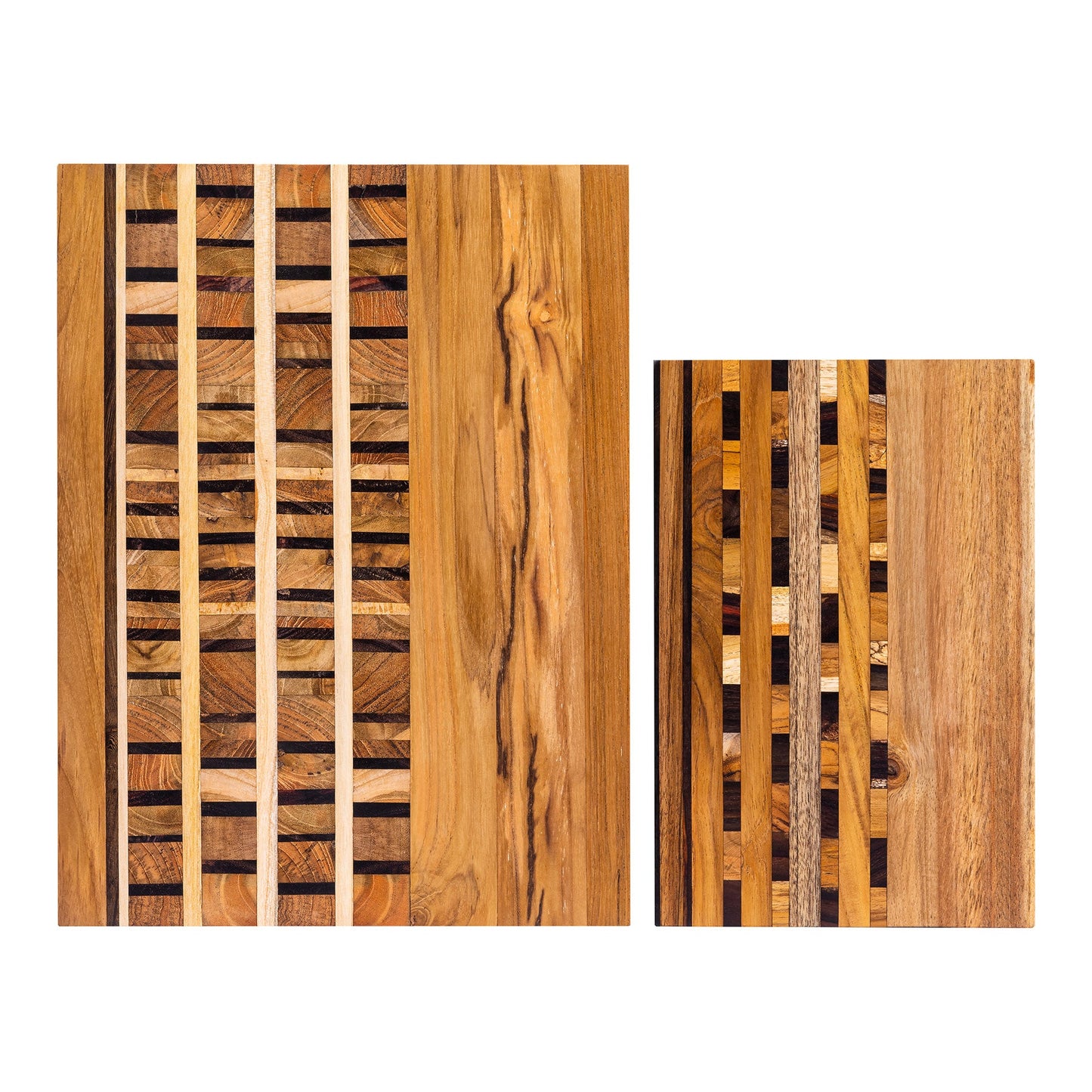 Upcycled End Grain Cutting Board - Pattern A (2 Sizes Available)-0