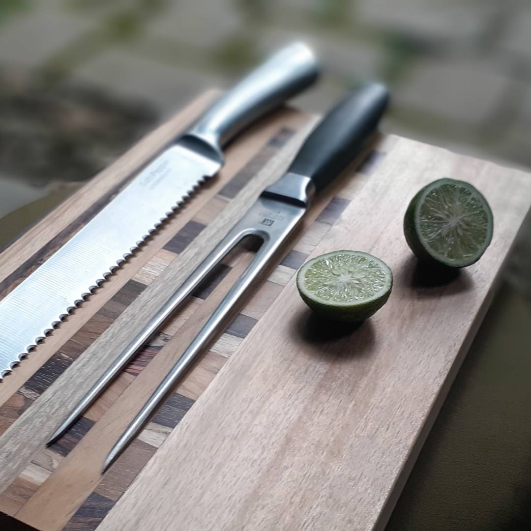 Upcycled End Grain Cutting Board - Pattern A (2 Sizes Available)-4